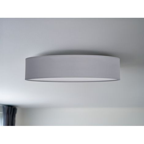 Deckenlampe CEILING DREAM, Stoff Grau / Abdeckung satiniert, Ø 50cm (1/5)