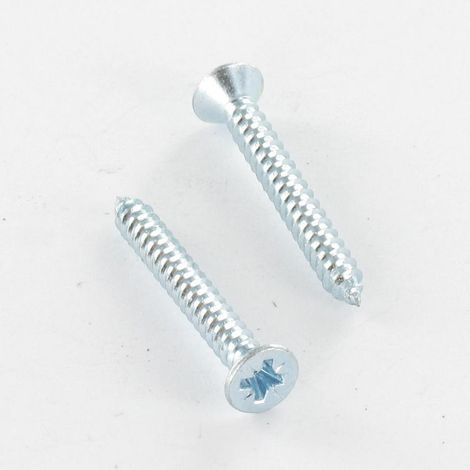 Vis tôle Tête fraisée Pozi 5.5X32 Acier zingué-200 pièces