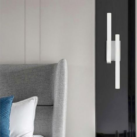 Applique Lampada da parete per muro a LED 10W moderna doppia Luce per interno (1/4)