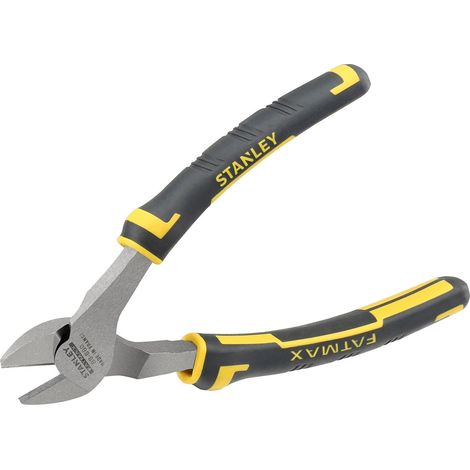 Stanley Fat Max 160mm Diagonal Cutting Pliers for Mechanics with Precision Cutting and Durable Construction