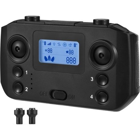 Télécommande de Bateau D'Appât de Pêche avec Écran LCD pour Accessoires de Pêche de Bateau D'Appât de Pêche GPS D19 D20 (1/5)