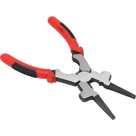 Pince à circlips externe 45 acier haute carbone, multifonction, économie d'effort, pince à anneau de retenue pour soudage, outil robuste et pratique. (1/5)