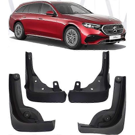S'applique aux bavettes de protection pour Mercedes-Benz Classe E AMG Break (2024-2025). (1/5)