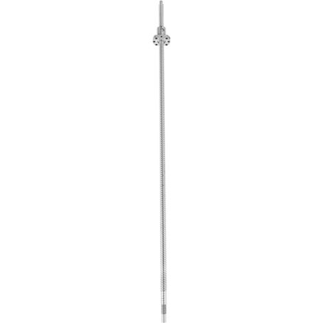 Vis à billes roulée SFU1204 700mm avec écrou à billes sans jeu axial, sans supports d'extrémité latéraux, axe fileté de précision (1/5)