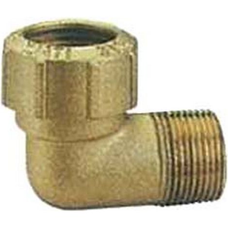 4PZ RACCORDO VX A "L" MASCHIO PER TUBO POLIETILENE ART.040 - M 3/4" x  mm.25