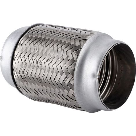 Eosnow Flexibles Auto-Edelstahl-Auspuffrohr, Reparatur-Ersatzrohr, 150 x 76 mm