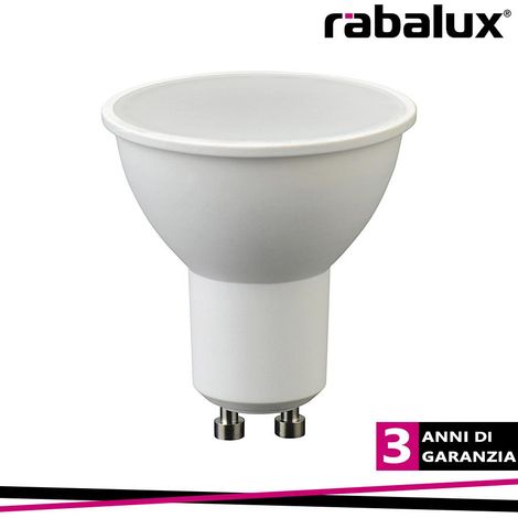 LED GU10 7W, 595 LM, 4000K     D50 X H54 MM                                                              - Luce NATURALE (1/2)