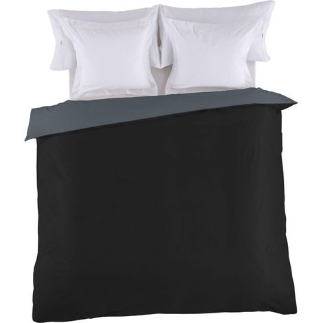Housse de Couette Grise 180 x 220 cm (1/5)