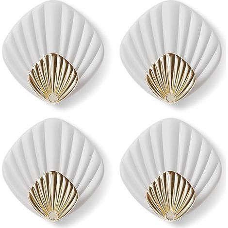 Ganchos adhesivos de 8 piezas, ganchos para toallas de baño, ganchos para toallas de cocina, ganchos para toallas sin taladrar, ganchos adhesivos de pared para puertas de cocina (1/5)