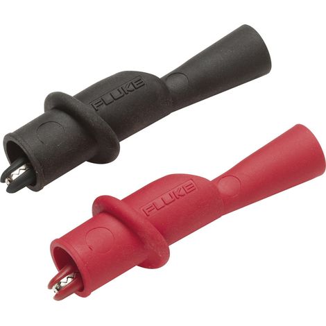 Fluke AC175 Sicherheits-Abgreifklemmen-Set Buchse 2 mm CAT IV 600 V, CAT III 1000 V Rot, Schwarz (1/3)