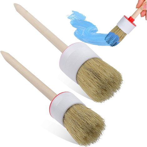 2pcs Natural Bristle Chalk Brosss (1/5)