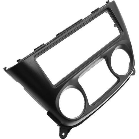 Panneau multimédia 1 DIN pour autoradio, cadre pour autoradio noir (1/5)