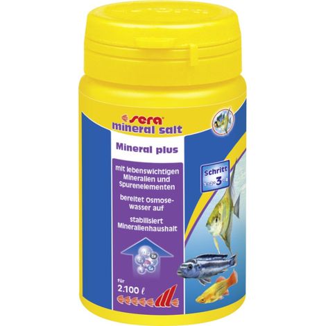 Sera Aquariumwasseraufbereiter mineral salt 100 ml Wasseraufbereiter