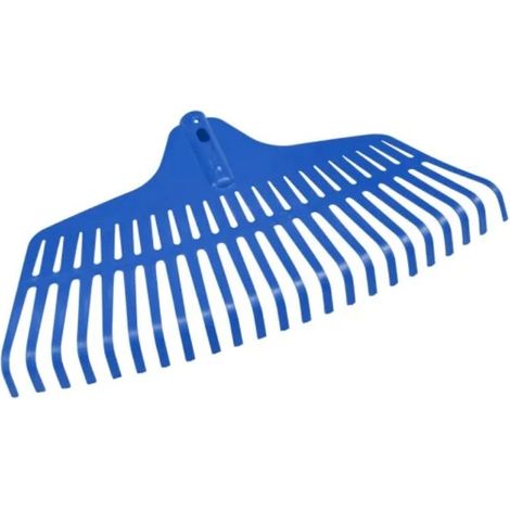 Rastrello per foglie in plastica S23 click-clack SENZA manico - BIG-CCS23