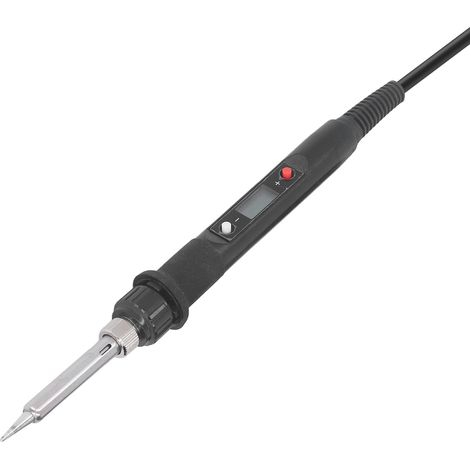 Fer à souder portable 80 W avec affichage numérique thermostatique, idéal pour le métal, la bijouterie, l'électricité et le bricolage, norme européenne 220-240 V. (1/5)