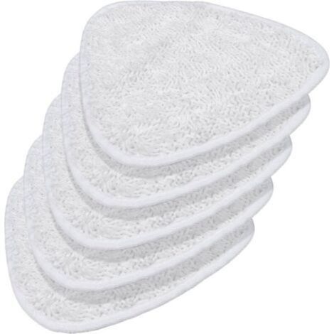 Lot de 5 Recharge pour Balai Vapeur Vileda Steam, Nettoyeur Serpillere Balai Vapeur, Accessoire Balai Vapeur Microfibre Compatible avec Vileda Steam, Lavables en Machine Réutilisation (1/5)