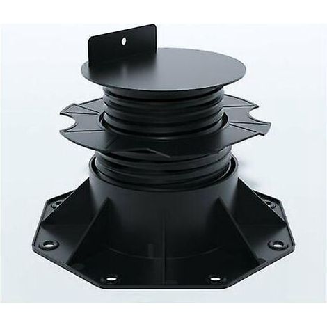 Adjustable support (60-140 mm) for wood and composite decking - Colour - Black, Coverage area (m2) (1/5)