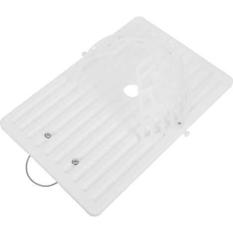 Support mural pour fougère HOMSFOU, pot corne de cerf, en plastique, 27 x 18, 8 cm (1/5)