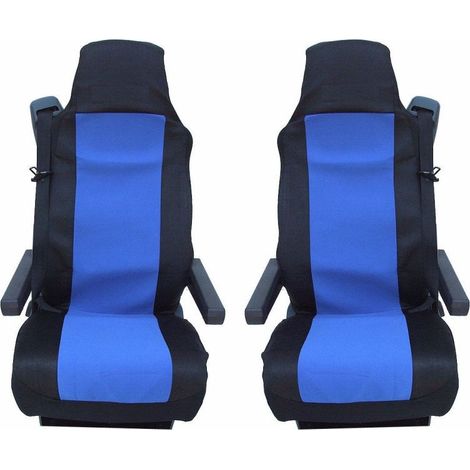 Housse/revêtement de sièges pour SCANIA R 620, 580, 560, 440, 500, 480, bleu