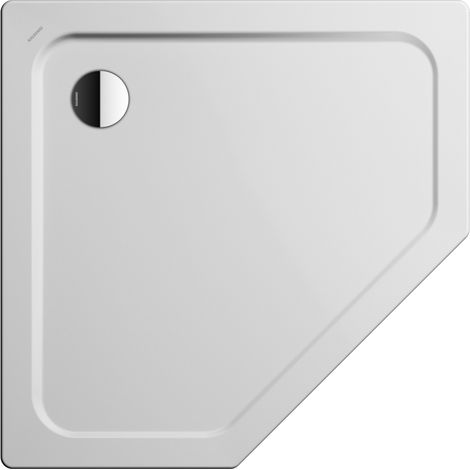 Cornezza Fünfeck-Duschwanne 90x90x6,5cm, manhattan