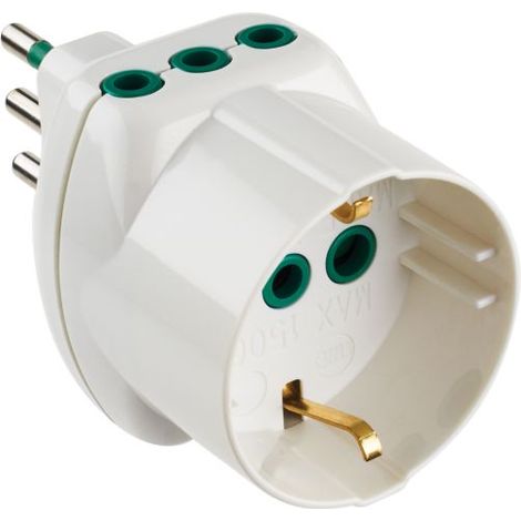 Adaptador Fanton 82210 de S11 a 2P11+1P30 Sistema Vertical Blanco (1/5)