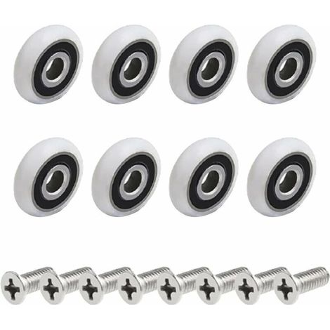 Duschtürrollen (19 mm M5-Schraube) (1/4)