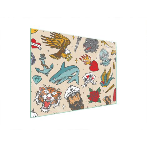 GLASSCHUTZPLATTE FÜR HERD 70x52 BAJKA (1/5)
