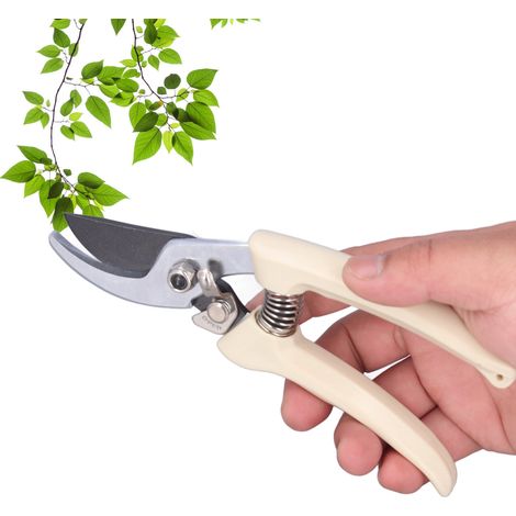 Ciseaux de Jardin Professionnels pour Taille des Arbres et des Buissons - Outils de Jardinage Idéaux pour la Taille des Branches et des Fruits - Modèle 130T-KZQ (1/2)