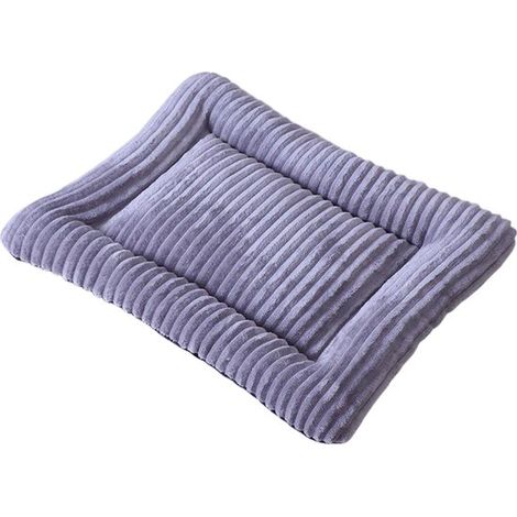 Manta cálida y gruesa para perros y gatos, ideal para relajarse con mascotas. 55 cm x 45 cm. Color marrón. (1/5)