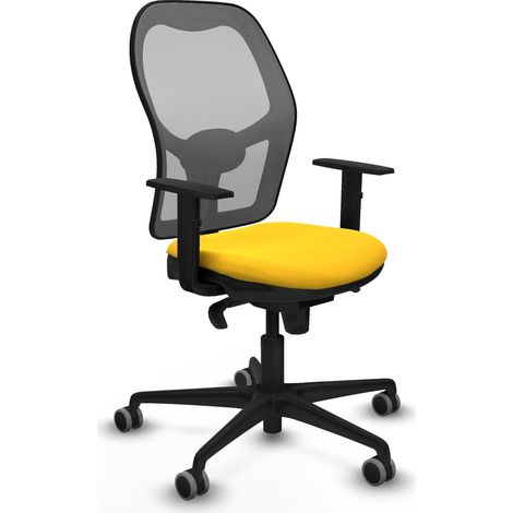 Piqueras y Crespo Jorquera Sedia da Ufficio Ergonomica Gialla (1/5)
