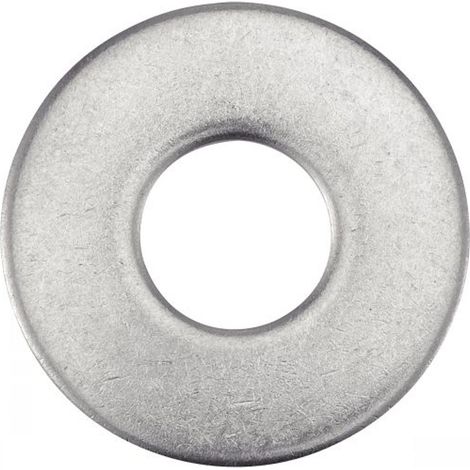 Rondelle plate large - Type L - Inox A2 d10 mm - Boîte de 25 (1/2)