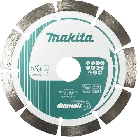 Disco diamantato Ø125 mm DIAMAK - MAKITA D-80086