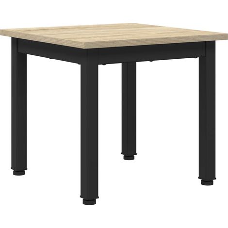 Coffee Table Sonoma 40 x 40 x 36 cm Engineered Wood vidaXL