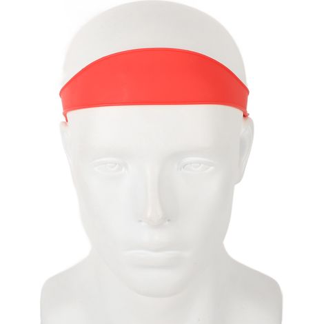 Guide de coupe de cheveux, moule incurvé en silicone souple pour tailler la nuque, idéal pour les coupes de cheveux à domicile, rouge. (1/5)