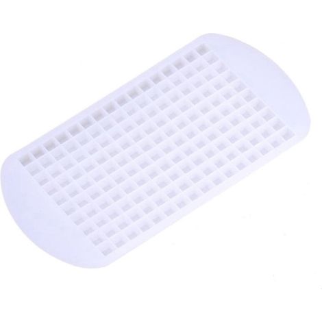 160 mini glaçons - Moule à glaçons carré en silicone de Heble® : Parfait pour les cocktails (1/2)
