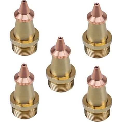 Buse De Soudage - Cuivre Pur - Filetage M16 X 35 Mm - Ouverture 1,5 Mm - Pour Alimentateurs De Fils - Lot De 5 (1/4)