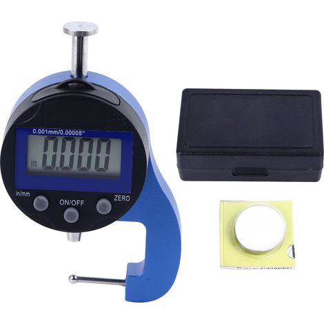 Mikropräzises digitales Dickenmessgerät für Rohrwandungen, Auflösung 0,0005 Zoll (0,01 mm). (1/5)