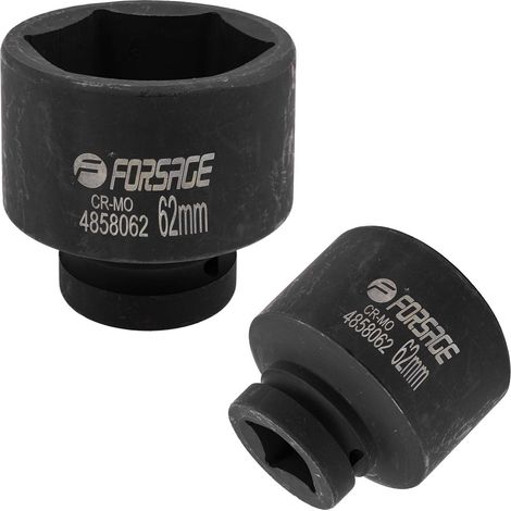 1" 62 mm 6-Punkt-Schlagschrauber-Steckschlüssel (1/3)