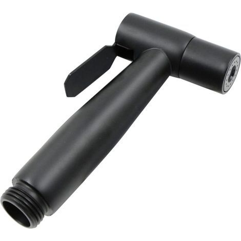 Douchette Toilette Douche Robinet Wc - Pièce Rechange En Acier Inoxydable 304, Hygiène Et Nettoyage Des PoêLes De Lit, Pour Cuisine, Douche, Salle De Bain, Noir (Tête De Pulvérisation Uniquement) (1/5)