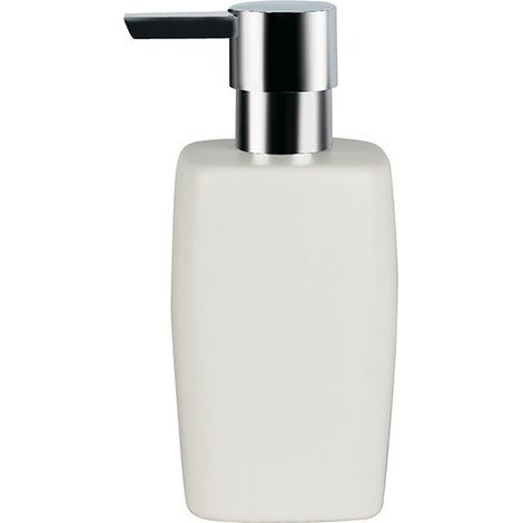 Spirella Distributeur de savon Céramique RETRO Blanc