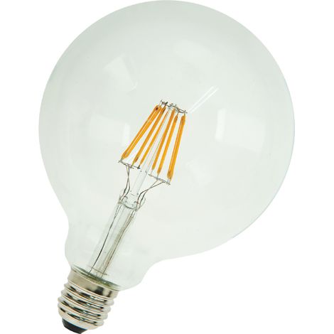 ampoule à led - bailey filament - e27 - g125 - 8w - 4200k - 1030 lm - claire - bailey 80100040687