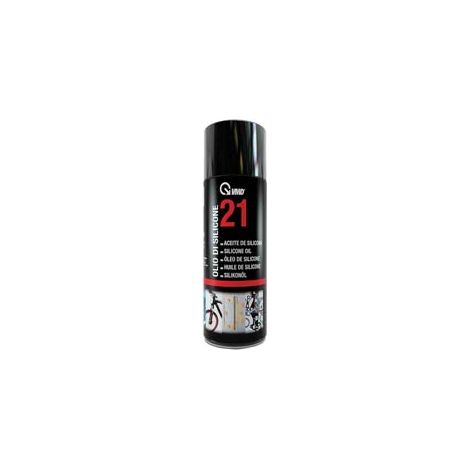 OLIO DI SILICONE SPRAY ML.400 21- - ml.400 in bomboletta spray - 12 pezzi VMD