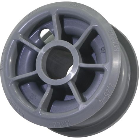 Rueda delantera G.G.P. 63 plástico Diámetro del asiento del rodamiento 31 mm 84044002