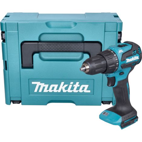 Taladro percutor con batería Makita DHP 490 ZJ 18 V 65 Nm sin escobillas + Makpac - sin batería, sin cargador (1/5)