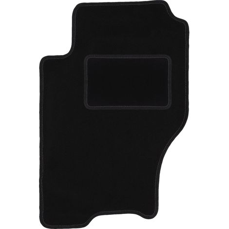 Alfombrilla de conductor negra para Kia Sorento I SUV (2003-2009)