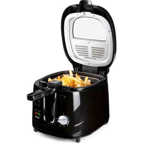 DOMO DO461FR Friteuse electrique classique - Noir (1/5)