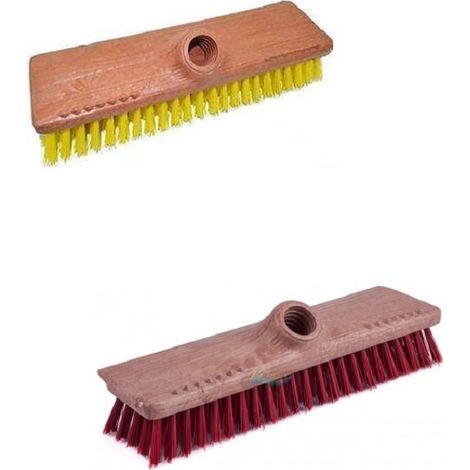 Brosse à récurer en plastique