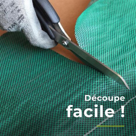 Jardiprotec - Toile de paillage 90g-m² contre les mauvaises herbes - 1,05x10m