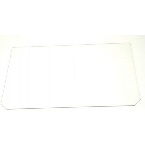 Couvre Bac à légumes 466x296x4 (angle 45ø) pour Réfrigérateur SCHOLTES C00280888 (1/2)