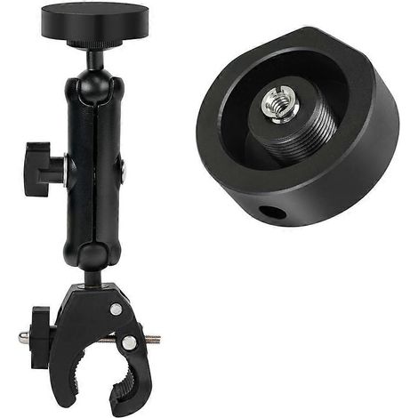 Support de barre d'échelle pour camping-cars avec pince à angle réglable, support universel pour Starlink Mini pour barres de toit, camping-cars, bateaux - JBMEDIA (1/4)